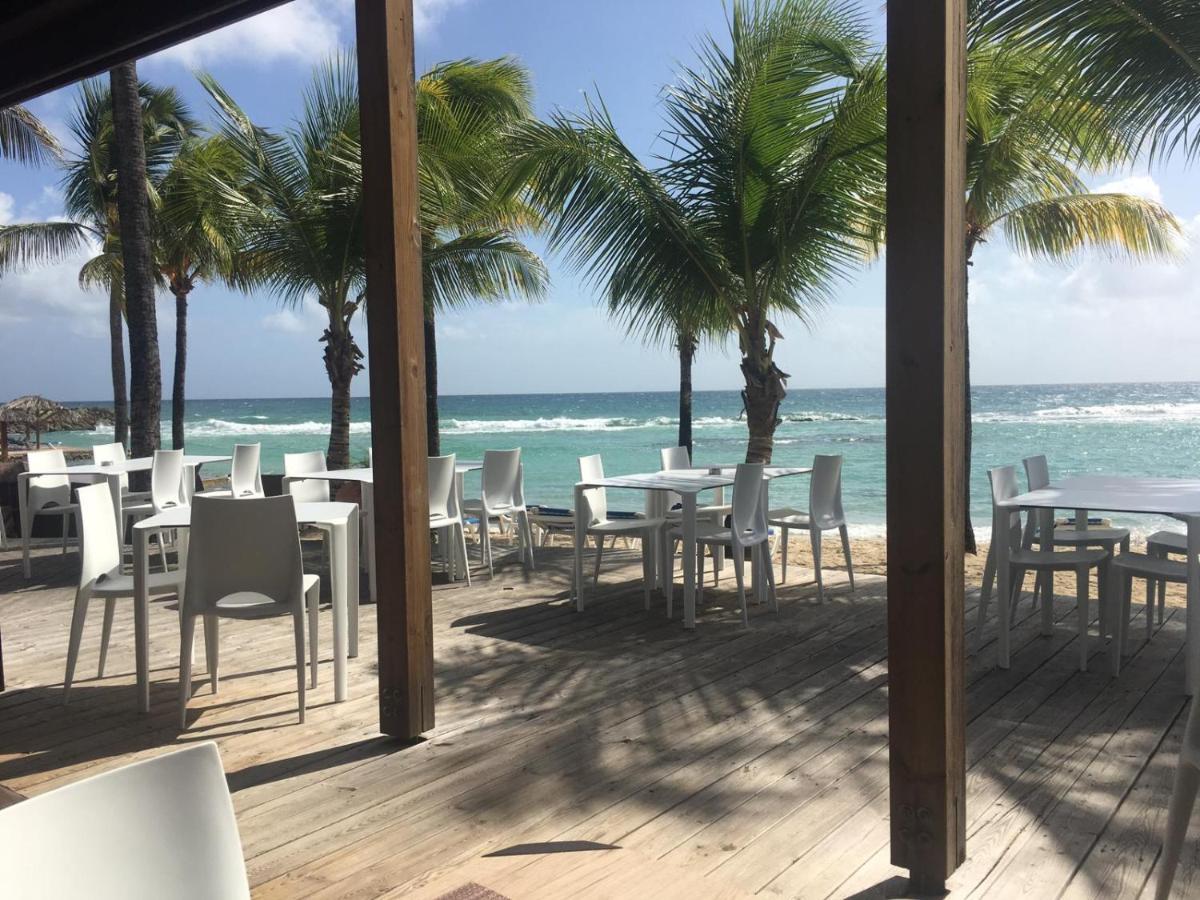 Studio Vue Mer Piscine Plage Kaz Punch Manganao Chez Julie Saint-Francois  Eksteriør billede