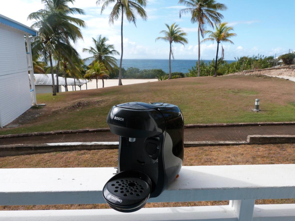 Studio Vue Mer Piscine Plage Kaz Punch Manganao Chez Julie Saint-Francois  Eksteriør billede