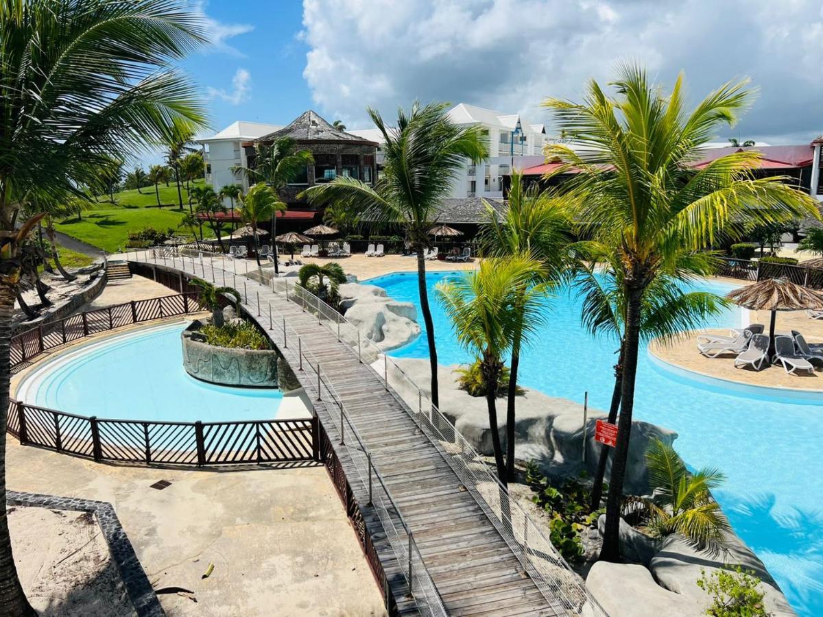 Studio Vue Mer Piscine Plage Kaz Punch Manganao Chez Julie Saint-Francois  Eksteriør billede