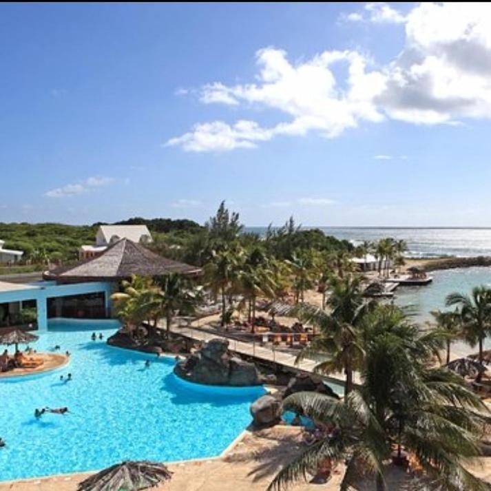 Studio Vue Mer Piscine Plage Kaz Punch Manganao Chez Julie Saint-Francois  Eksteriør billede